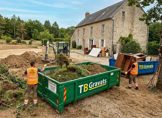 Évacuation après terrassement